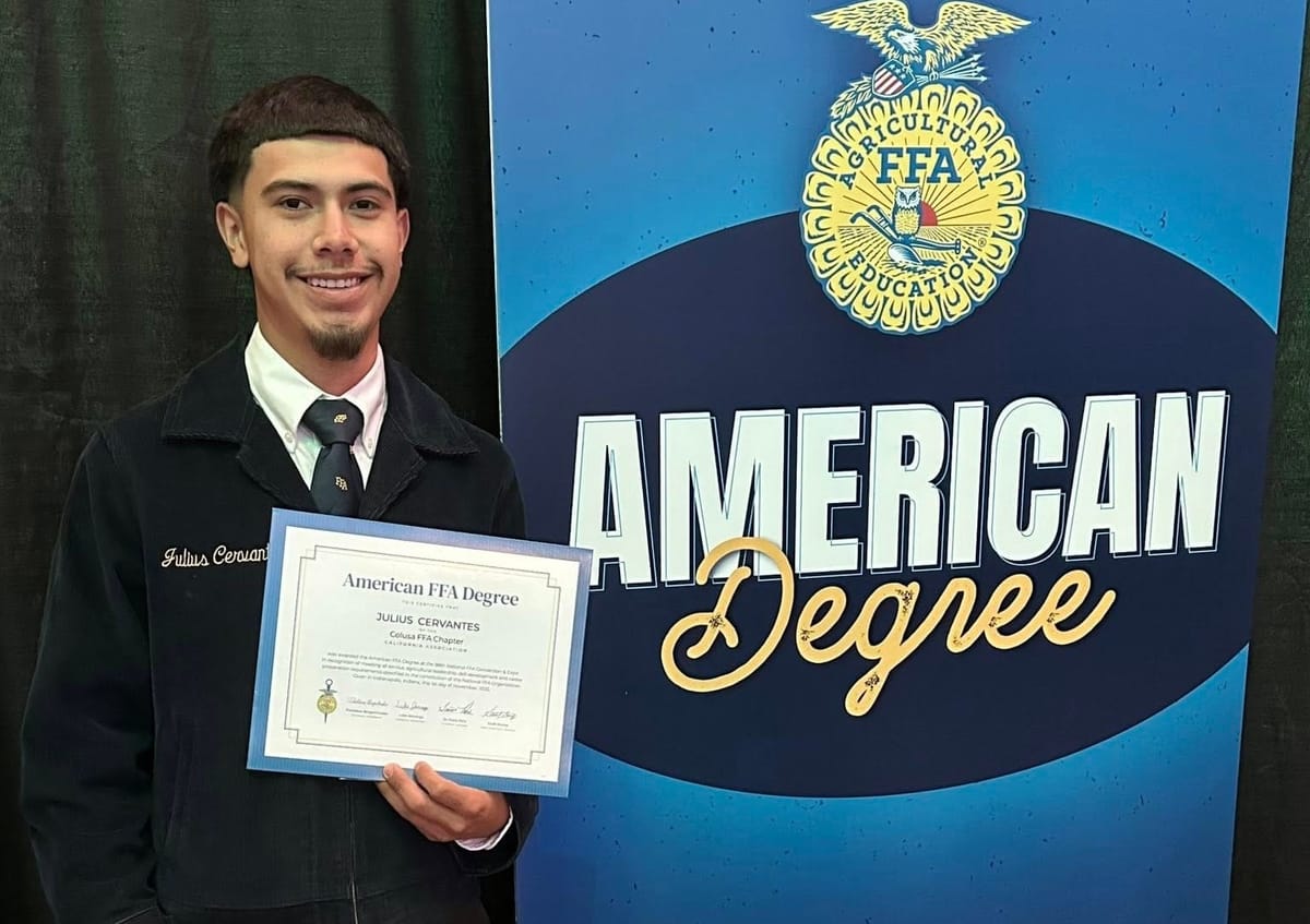 Region’s FFA alumni earn American FFA Degree