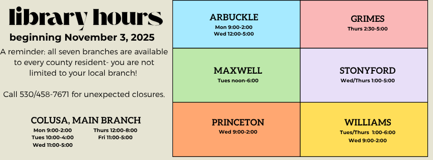 County Libraries Reduces Hours Amid Budget Cuts